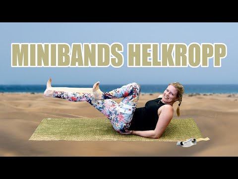 MINIBANDS för hela kroppen - effektiv träning där du väljer 1-4 varv