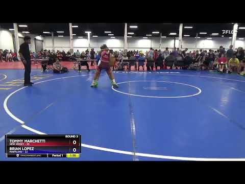110 Lbs Round 3 (8 Team) - Tommy Marchetti, New Jersey Vs Brian Lopez, Maryland Db7c