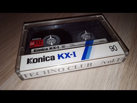 Кассета Techno Club vol.1 (euro dance) 1996. Tape Remaster
