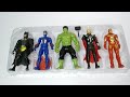 HERO Super Fighters Let S Open And Play With 5 Super Heroes Pack
