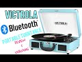 The Victrola BT Suitcase Turntable!  Unboxing & REVIEW!