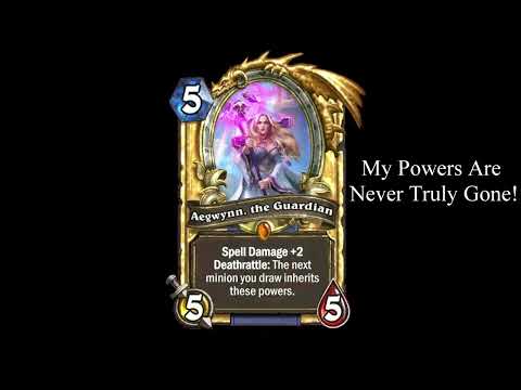 Voice Impressions: Hearthstone: Aegwynn, The Guardian Voice Line