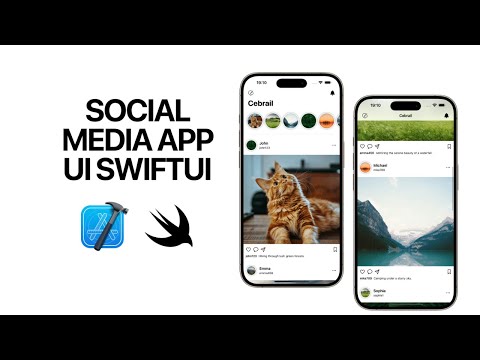 Social Media App UI SwiftUI - Full Episode (Updated & Source Code)