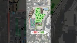 Multi-Family Site Plan with TestFit