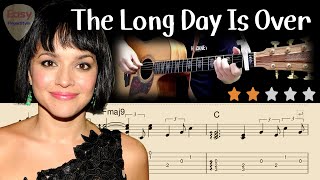 💗The Long Day Is Over - Norah JonesㅣAcoustic Fingerstyle Guitar TutorialㅣTabs