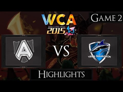 Dota 2 Alliance vs Vega Squadron | WCA 2015 Highlights