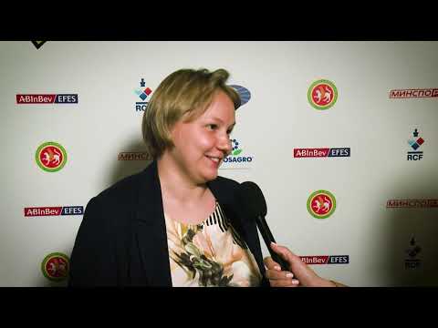 2019 Women's Candidates. Round 5. Interview with Valentina Gunina.