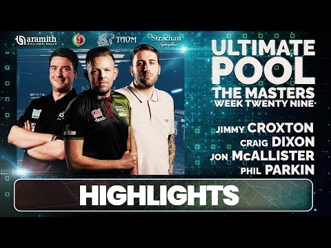 Ultimate Pool The Masters Highlights - Week 29