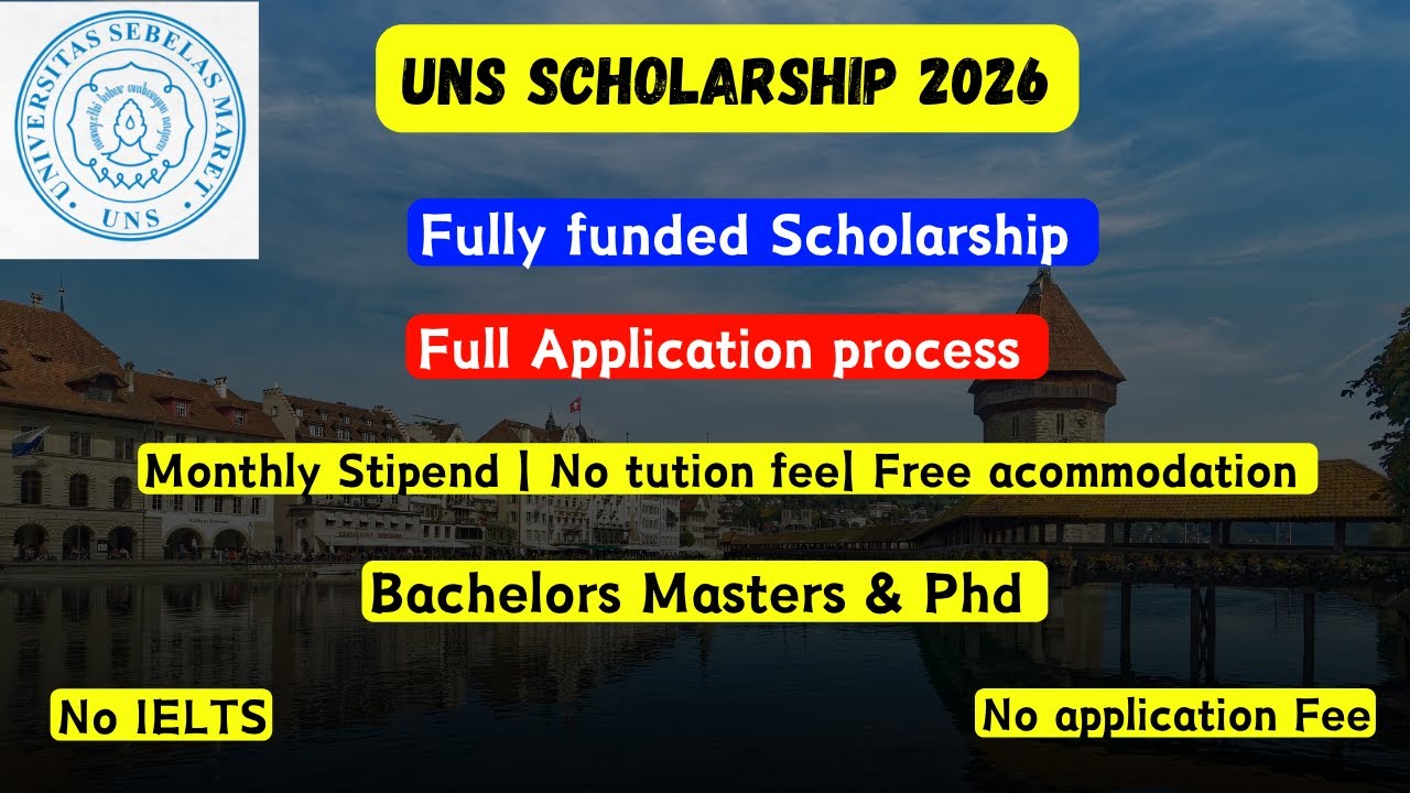 UNS scholarship for international students | No IELTS, No Application fee | Bachelors, masters & PhD