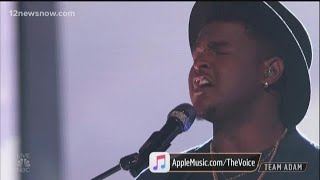 DeAndre Nico wows the crowd with his rendition of "I Can Only Imagine"