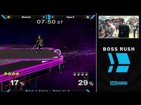 Boss Rush April Wave 1 Pools - Blackstar (Sheik) vs Hyper K (Fox)