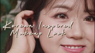 Korean Inspired Makeup Look (my go-to makeup look!) 🧸 | thatxxRin