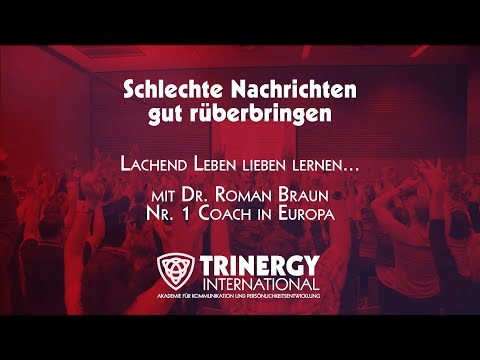 Schlechte Nachrichten gut überbringen