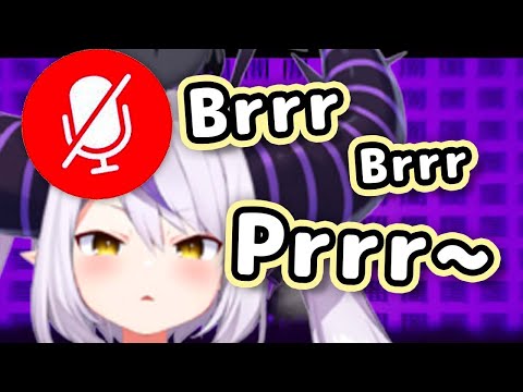 Laplus Forgot To Mute and Gets Caught Making Cute "BRRR" Noises 【ENG Sub/Hololive】