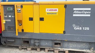 Atlas Copco QAS 125 diesel generator | Image 4 - Machineryline