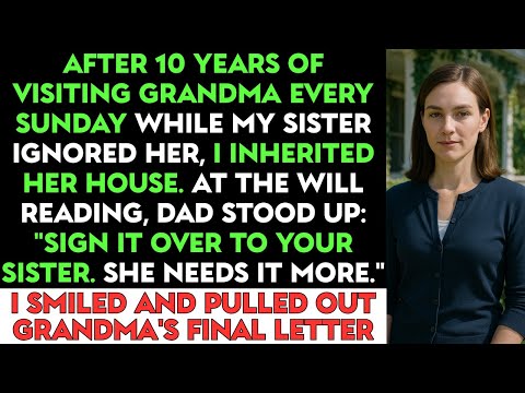 I Inherited Grandma's House, But My Parents Said to Give It to My Jobless Sister "For the Family"