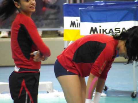 Brenda Castillo warm up @WGP Bangkok