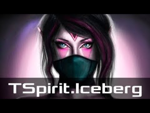 TSpirit.Iceberg — Templar Assassin, Mid Lane (Aug 9, 2017) | Dota 2 patch 7.06 gameplay