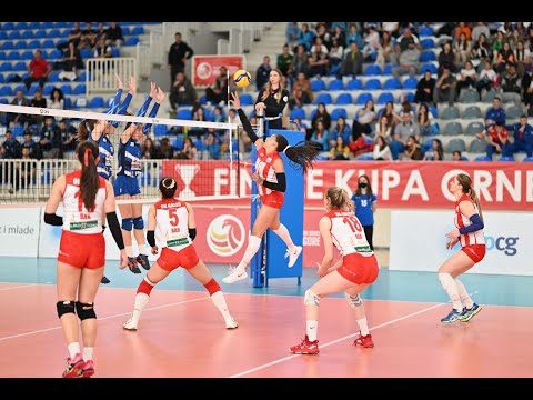 Galeb Liko Soho Group – Luka Bar 3:0 (Finale Kupa Crne Gore 2022 - odbojkašice)