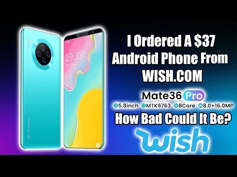 $37 Android Phone From Wish - How Bad Is It? Review and Teardown