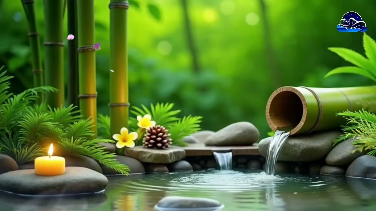 Relaxing Piano and Gentle Water Sounds🍀 for Ultimate Relaxation🌿 Deep Inner Peace, Relieve Stress