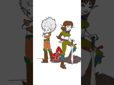 Drawing And Coloring Arthur And The Minimoys #ArthurAndTheMinimoys #Shorts #feedshorts #reelfeed