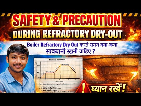 Safety and Precaution During Refractory Dry Out | Boiler RDO Process