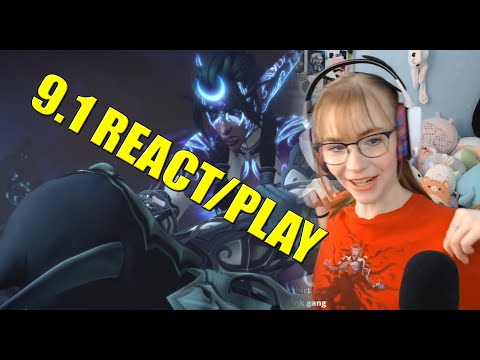 Celluxies Reacts to 9.1 Cinematics and Battle For Ardenweald