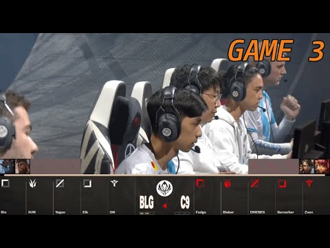 C9 vs BLG - Game 3 | Round 1 LoL MSI 2023 Main Stage
