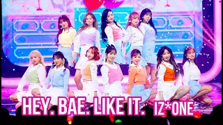 IZ*ONE 아이즈원 - Hey. Bae. Like It. (해바라기) Sunflower (日本語字幕)
