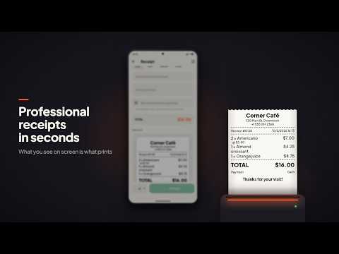 Easy Thermal Print: Receipts video thumbnail