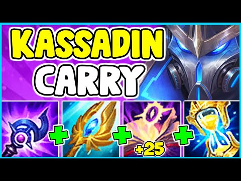 HOW TO PLAY KASSADIN MID & SOLO CARRY IN SEASON 11 | Kassadin Guide S11 - League Of Legends