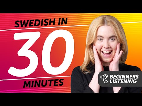 30 Minutes of Swedish Listening Comprehension for Beginners