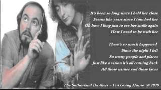 The Sutherland Brothers - I'm Going Home (1979)