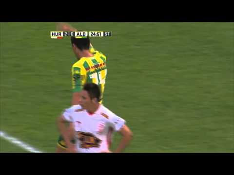 Penco lo tuvo de cabeza. Huracán 2 - Aldosivi 0. Fecha 3. Primera División 2016