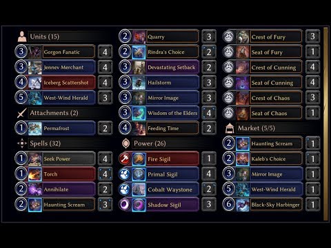 Eternal CCG - Westwind Herald Combination deck