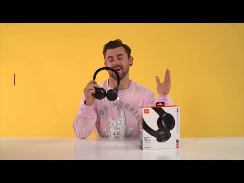 Belaidės Ausinės su aktyviu triukšmo slopinimu JBL Live 460NC, Mėlynos video