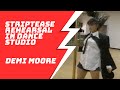 Demi Moore Striptease Rehearsal In Dance Studio