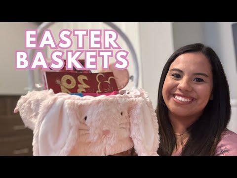 WHAT IN MY KIDS EASTER BASKETS 2024 ( AGES 1, 2, AND 4) L EASTER BASKET IDEAS FOR TODDLERS I FIONA