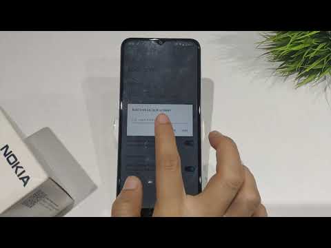 How to set owner information on lockscreen in nokia c21 plus | lockscreen pr text add kare nokia