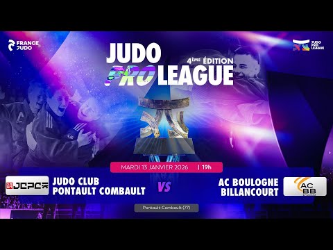JC Pontault-Combault vs AC Boulogne Billancourt | Eliminatoires Judo Pro League 2025-2026 - Saison 4