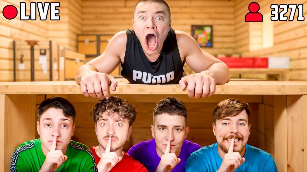 Я заставил Ютуберов ПРОЖИТЬ 100 ДНЕЙ под Домом Стримера в Майнкрафт...