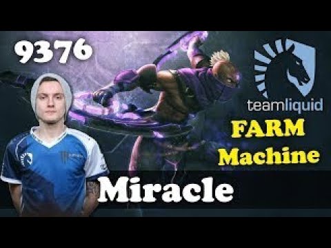 Miracle Anti Mage - FARM Machine - 9376 MMR Dota 2