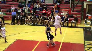preview picture of video 'Wasilla Warrior Basketball Highlights week 2-24-12'