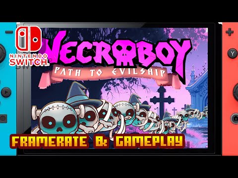NecroBoy : Path to Evilship - (Nintendo Switch) - Framerate & Gameplay