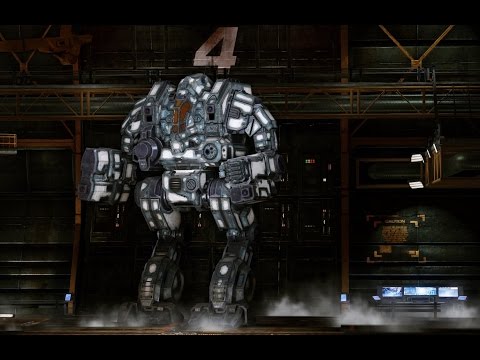 Mechwarrior Online: Now we wait.  Standing around in a Cataphract CTF-3L