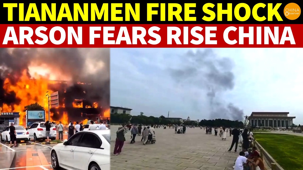 Tiananmen Area Blaze: E-Bike Explosion Destroys Building, Arson Fears Rise In China