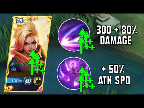 THANKYOU MOONTON FOR IXIA BUFF | IXIA BEST BUILD 2023 - MLBB