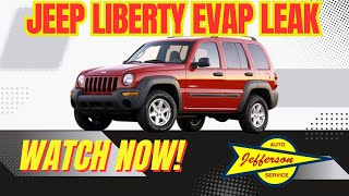 Jeep Liberty Evap Leak Codes P0455 / P0456 - Quick Diagnostics with Tony