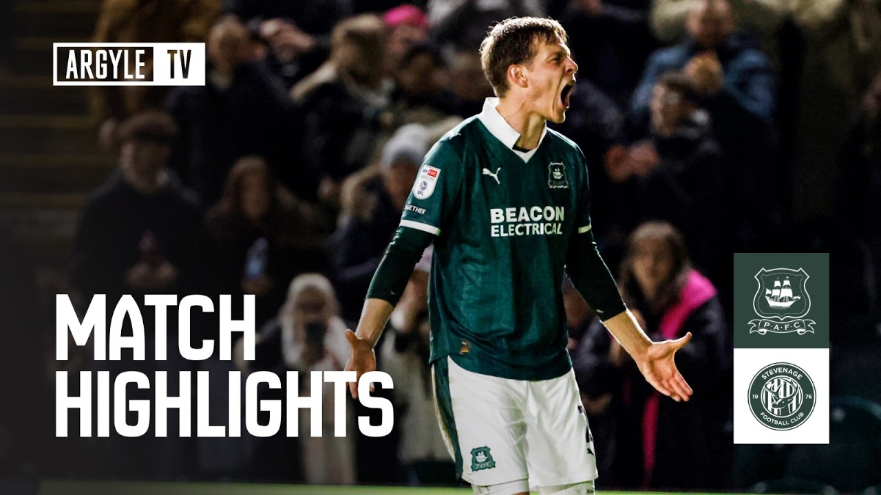 Plymouth Argyle vs Stevenage Highlights
